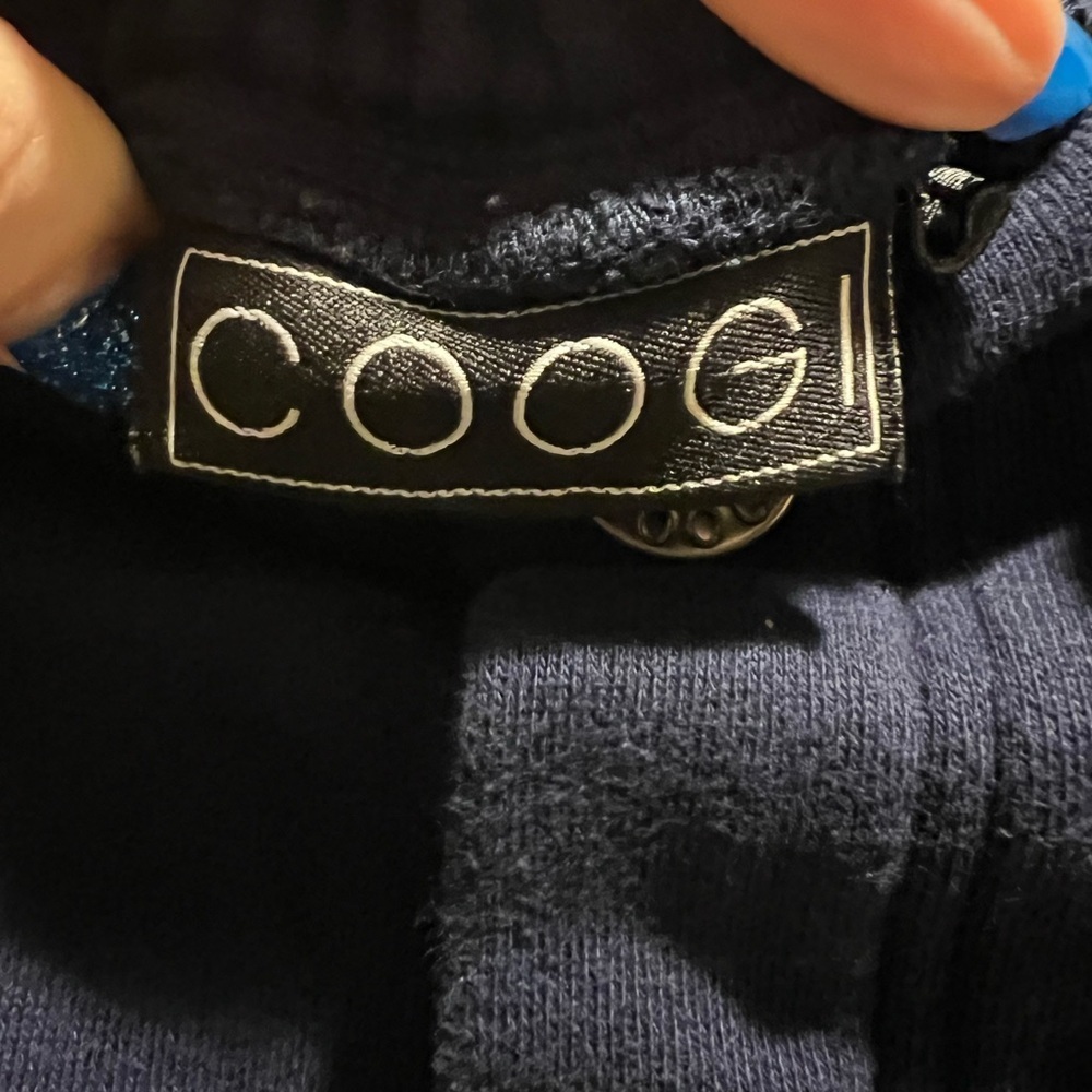 Coogi Men’s Navy Blue Fleece Shorts - M - Picture 9 of 10